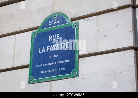 Opera Garnier, Symbol von Paris an einem sonnigen Tag, Paris, Frankreich Stockfoto