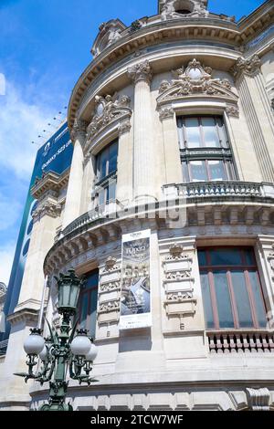 Opera Garnier, Symbol von Paris an einem sonnigen Tag, Paris, Frankreich Stockfoto