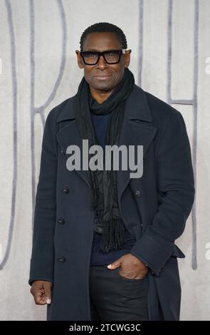 David Harewood nimmt an der britischen Gala-Vorführung von Poor Things im Barbican Centre in London Teil. Bilddatum: Donnerstag, 14. Dezember 2023. Stockfoto