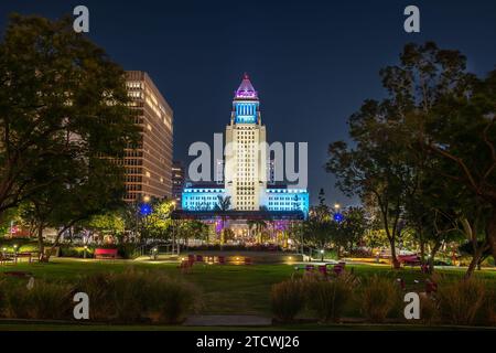 Rathaus von Los Angeles Stockfoto