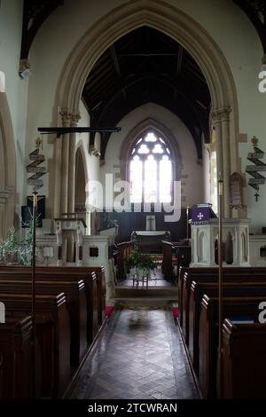 Kirche St. Esprit, Marton, Warwickshire, England, Vereinigtes Königreich Stockfoto