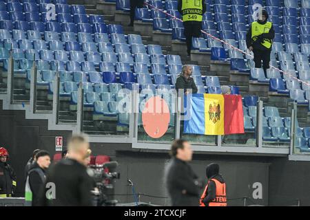 Stadio Olimpico, Rom, Italien. Dezember 2023. Europa League Football; Roma gegen Sheriff Tiraspol; Sheriff's Supporters Credit: Action Plus Sports/Alamy Live News Stockfoto