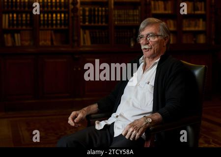 Madrid, 20.04.2017. Interview mit Ches Bruder Juan Martín Guevara. Foto: Isabel Permuy Archdc. Quelle: Album / Archivo ABC / Isabel B Permuy Stockfoto