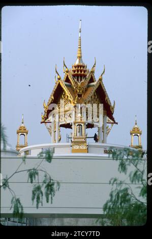 Sevilla, April 1992. Universal Exhibition of Sevilla 1992. Auf dem Bild, der Thailand Pavillon. Quelle: Album/Archivo ABC Stockfoto