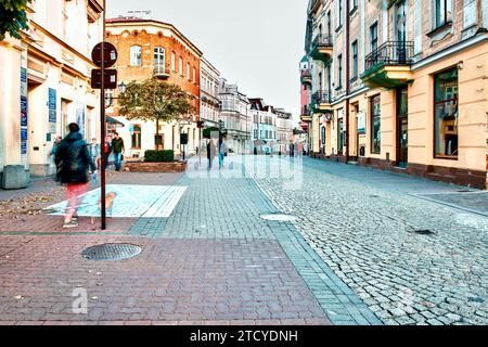 Die Stadt Tarnow ist nicht nur die einzigartige Schönheit der Altstadt, die mittelalterliche Straßen, architektonische Meisterwerke der Gotik und Rena erhalten hat Stockfoto