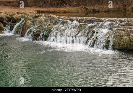 Der Travertine Creek in der Chickasaw National Recreation Area in Sulphur, Oklahoma Stockfoto