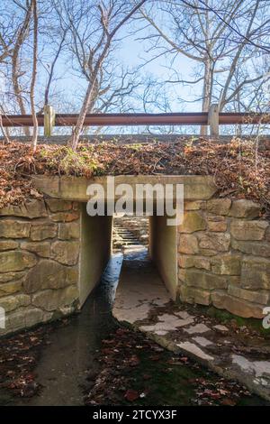 Der Pavilion Springs in Chickasaw National Recreation Area in Sulphur, Oklahoma Stockfoto