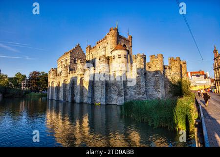 Schloss Gravensteen, Belgien, Ostflandern, Gent Stockfoto