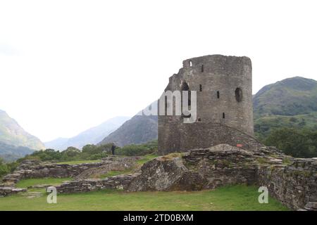 Dolbadarn Castle, Llanberis, Gwynedd, Nordwales, Großbritannien Stockfoto