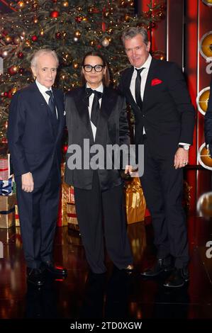 Jose Carreras, Jenny Jürgens und John Jürgens bei der 29. JosÃ Carreras Gala 2023 in der Medienstadt Leipzig. Leipzig, 14.12.2023 *** Jose Carreras, Jenny Jürgens und John Jürgens bei der 29 JosÃ Carreras Gala 2023 in der Medienstadt Leipzig, 14 12 2023 Foto:XM.xKremerx/xFuturexImagex carreras Gala 3580 Stockfoto