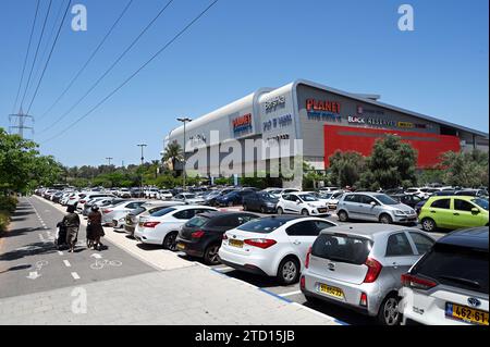 Ayalon Mall in Ramat Gan Stockfoto