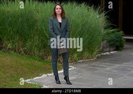 Matilde Gioli nimmt am Fotogespräch von DOC Nelle tue mani 3 im Rai Viale Mazzini Teil. Stockfoto