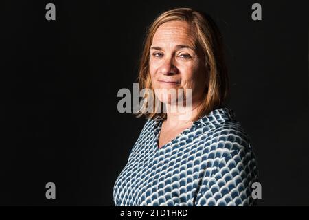 Tracy Chevalier nimmt am 12. August 2017 am Edinburgh International Book Festival in Edinbu Teil Stockfoto