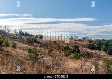 Blick vom National Botanical Garden of Turkey (Türkiye Milli Botanik Bahcesi auf Türkisch), Ankara, Türkei Stockfoto