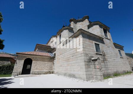 Rascafría (Madrid), 21.06.2016. Bericht für Plan B in Madrid Stadt Rascafría und Umgebung. Auf dem Bild befindet sich das Königliche Kloster Santa María de El Paular. Foto: Jaime García ARCHDC. Quelle: Album / Archivo ABC / Jaime García Stockfoto