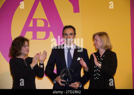 Madrid 01-29-2014 ABC Stierkampfpreis für den Stierkampfkämpfer Manuel Jesus cid Sala 'el Cid' ... Foto: Angel de Antonio und Eduardo de San Bernardo .... Archdc. Quelle: Album / Archivo ABC / Ángel de Antonio Stockfoto