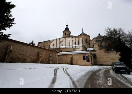 Rascafría (Madrid). 02/12/2014. Kloster Santa María de El Paular. Quelle: Album / Archivo ABC / Jaime García Stockfoto