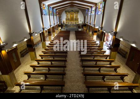 Pozuelo de Alarcón (Madrid), 07.02.2019. Die Pfarrgemeinde Our Lady of Carmen. Foto: Isabel Permuy. Archdc. Quelle: Album / Archivo ABC / Isabel permuy Stockfoto