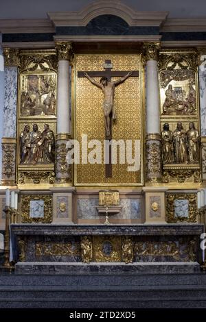 Pozuelo de Alarcón (Madrid), 07.02.2019. Die Pfarrgemeinde Our Lady of Carmen. Foto: Isabel Permuy. Archdc. Quelle: Album / Archivo ABC / Isabel permuy Stockfoto