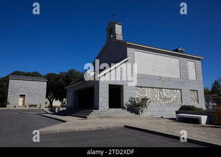 09/24/2016. El Pardo (Madrid), 24.09.2019. Mingorrubio Cemetery, wo sich das pantheon von Francisco Francos Familie befindet und wo seine sterblichen Überreste angeblich begraben werden. Foto: Guillermo Navarro ARCHDC. Quelle: Album / Archivo ABC / Guillermo Navarro Stockfoto