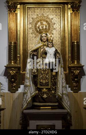 Pozuelo de Alarcón (Madrid), 07.02.2019. Die Pfarrgemeinde Our Lady of Carmen. Foto: Isabel Permuy. Archdc. Quelle: Album / Archivo ABC / Isabel permuy Stockfoto