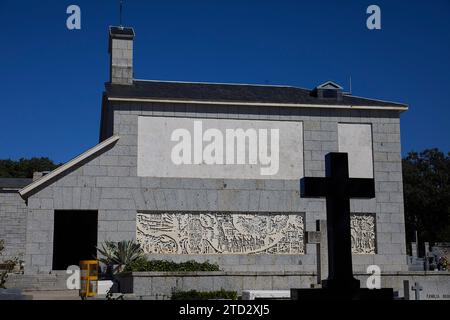 09/24/2016. El Pardo (Madrid), 24.09.2019. Mingorrubio Cemetery, wo sich das pantheon von Francisco Francos Familie befindet und wo seine sterblichen Überreste angeblich begraben werden. Foto: Guillermo Navarro ARCHDC. Quelle: Album / Archivo ABC / Guillermo Navarro Stockfoto