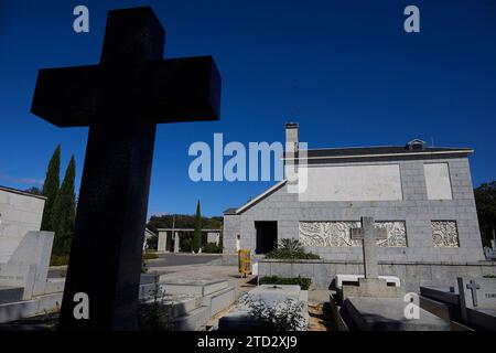 09/24/2016. El Pardo (Madrid), 24.09.2019. Mingorrubio Cemetery, wo sich das pantheon von Francisco Francos Familie befindet und wo seine sterblichen Überreste angeblich begraben werden. Foto: Guillermo Navarro ARCHDC. Quelle: Album / Archivo ABC / Guillermo Navarro Stockfoto