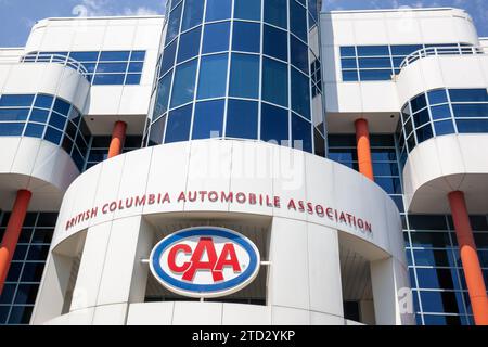 CAA British Columbia Hauptquartier in Burnaby, British Columbia, Kanada Stockfoto