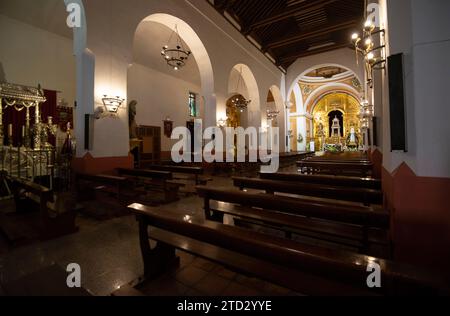 Madrid, 17.09.2019. Pfarrei San Pedro Apóstol, in Barajas, innerhalb der Parishes of Madrid Series. ARCHDC Foto von Maya Balanya. Quelle: Album / Archivo ABC / Maya Balanya Stockfoto