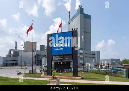 Domtar Dryden Mill in Thunder Bay, Ontario, Kanada Stockfoto