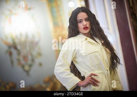 Madrid, 29.10.2018. Porträts des Sängers Rosalía im Palast von Santoña auf der Calle de las Huertas. Foto: Guillermo Navarro ARCHDC. Quelle: Album / Archivo ABC / Guillermo Navarro Stockfoto