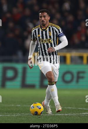 Genua, Italien, 15. Dezember 2023. Danilo von Juventus während des Spiels der Serie A bei Luigi Ferraris, Genua. Der Bildnachweis sollte lauten: Jonathan Moscrop / Sportimage Stockfoto