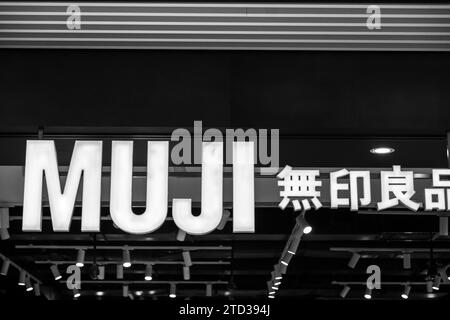 Melbourne, Australien: 12-5-2023: Muji Store Sign Stockfoto