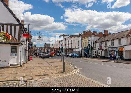 High Street, Thame, Oxfordshire, England, Großbritannien Stockfoto