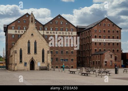 Die Mariners Chapel, Gloucester Docks, Gloucestershire, England Stockfoto