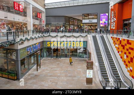 Westgate in Oxford Stockfoto