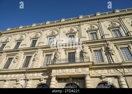 Westfassade, Königspalast, Kungliga slottet, Stockholm, Schweden Stockfoto