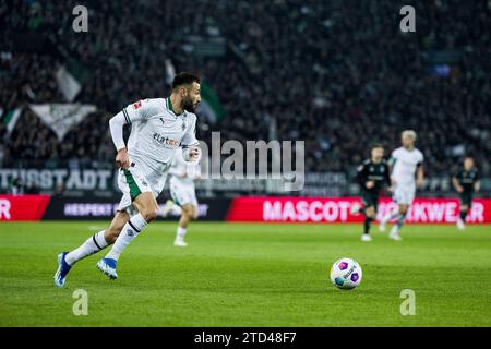 Franck Honorat (Borussia M?nchengladbach, #9) am Ball 1. Fussball Bundesliga, Borussia M?nchengladbach - SV Werder Bremen, M?nchengladbach, BORUSSIA-PARK DFL-VORSCHRIFTEN VERBIETEN DIE VERWENDUNG VON FOTOGRAFIEN ALS BILDSEQUENZEN UND/ODER QUASI-VIDEO. Stockfoto