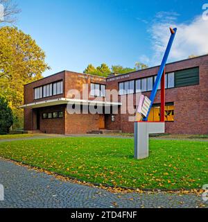 Esters House, entworfen von Ludwig Mies van der Rohe im Stil der klassischen Moderne, Kunstmuseum Krefeld, Nordrhein-Westfalen, Deutschland Stockfoto