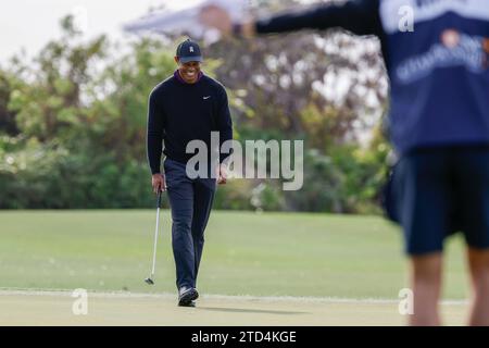 Orlando, USA. Dezember 2023. 15. Dezember 2023: Tiger Woods während der Pro-am beim PNC Championship-Golfturnier im Ritz-Carlton Golf Club in Orlando, Florida. Darren Lee/CSM Credit: CAL Sport Media/Alamy Live News Stockfoto