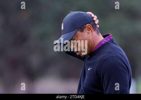 Orlando, USA. Dezember 2023. 15. Dezember 2023: Tiger Woods während der Pro-am beim PNC Championship-Golfturnier im Ritz-Carlton Golf Club in Orlando, Florida. Darren Lee/CSM Credit: CAL Sport Media/Alamy Live News Stockfoto