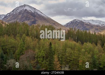 Drehort von Hagrid's Hut und Hogwarts aus Harry Potter und dem Gefängnis von Azkaban, Glencoe, Schottland Stockfoto