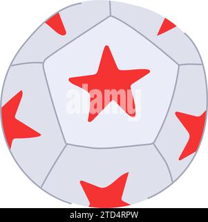 Logo Fußball Cartoon Vektor Illustration Stock Vektor