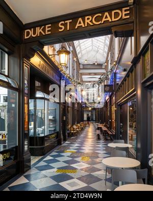 Die Duke Street Arcade, Cardiff Stockfoto