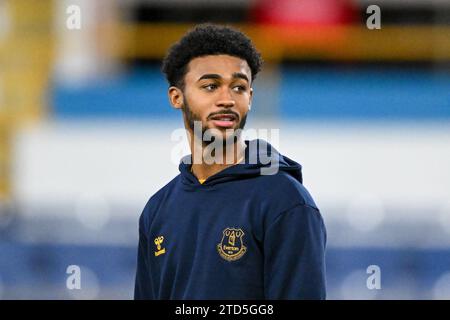 Burnley, Lancashire, Großbritannien. Dezember 2023. Dezember 2023; Turf Moor, Burnley, Lancashire, England; Premier League Football, Burnley gegen Everton; Tyler Onyango von Everton Credit: Action Plus Sports Images/Alamy Live News Stockfoto