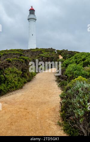 Split Point Lighthouse in Victoria, Australien Stockfoto