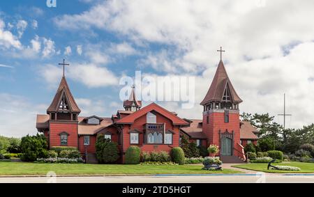 Außenansicht der St. andrew's Dünenkirche Stockfoto