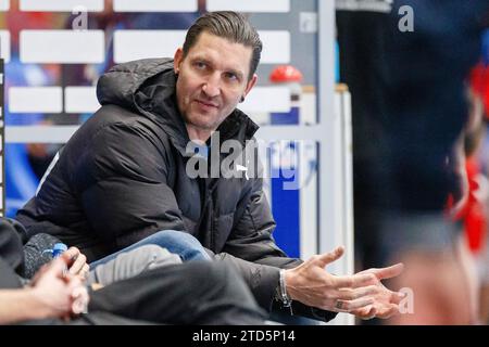 Stefan Kretzschmar (Fuechse Berlin, Vorstand Sport) GER, TBV Lemgo Lippe vs. Fuechse Berlin, Handball, 1. Bundesliga 17. Spieltag, Spielzeit 2023/2024, 16.12.2023 Foto: Eibner-Pressefoto / Jan Strohdiek Stockfoto