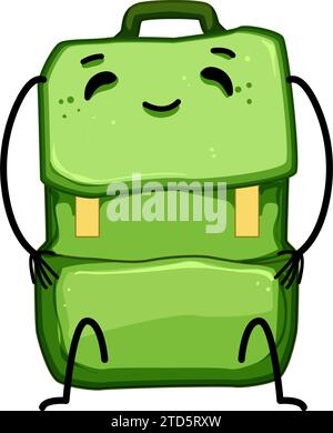 Radiergummi Schreibwaren Charakter Cartoon Vektor Illustration Stock Vektor