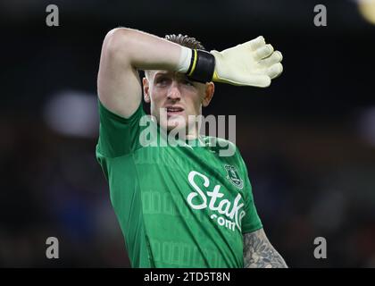 Burnley, Großbritannien. Dezember 2023. Jordan Pickford of Everton während des Premier League-Spiels in Turf Moor, Burnley. Der Bildnachweis sollte lauten: Jessica Hornby/Sportimage Credit: Sportimage Ltd/Alamy Live News Stockfoto